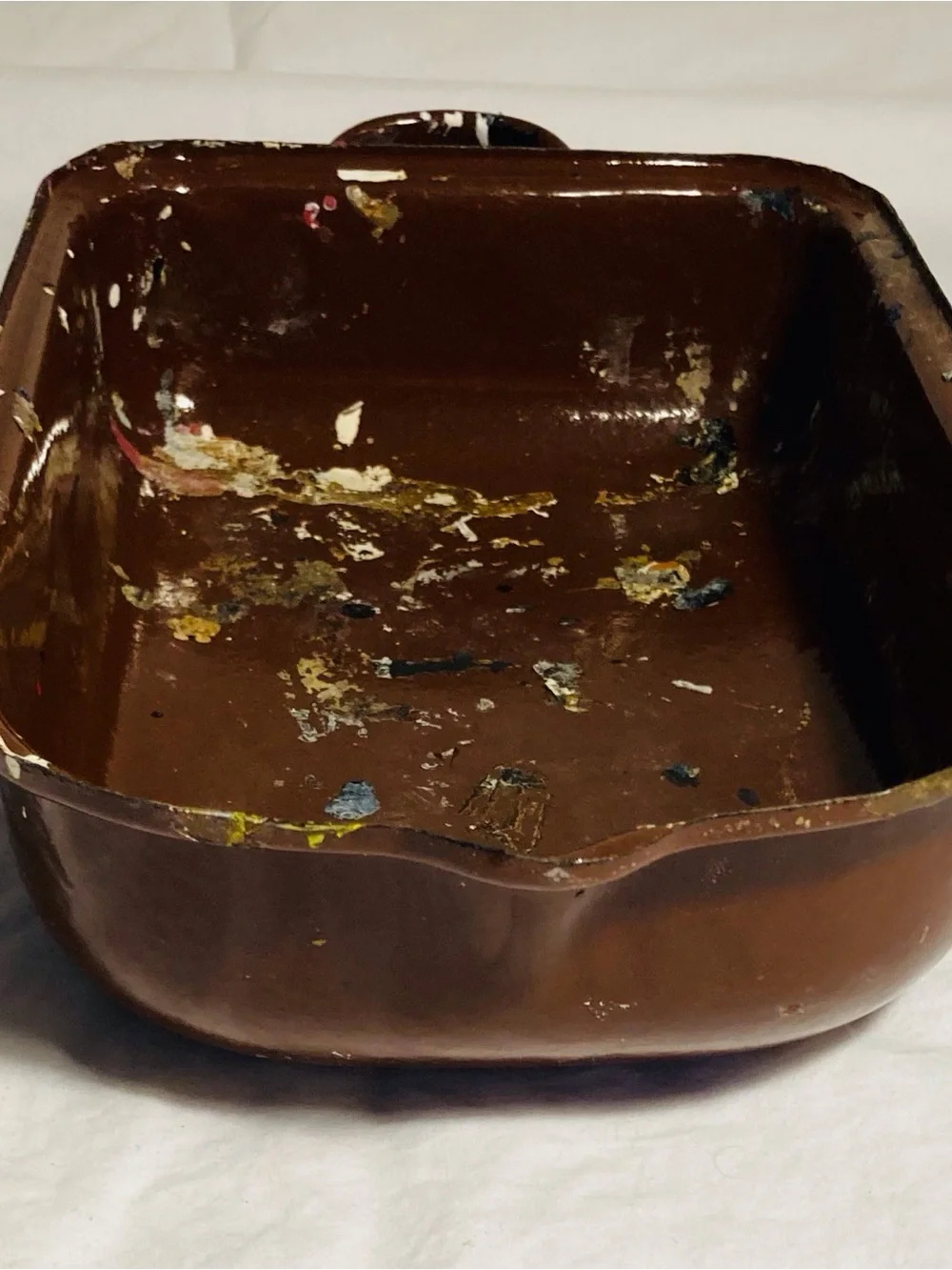N/A enamelware dish
